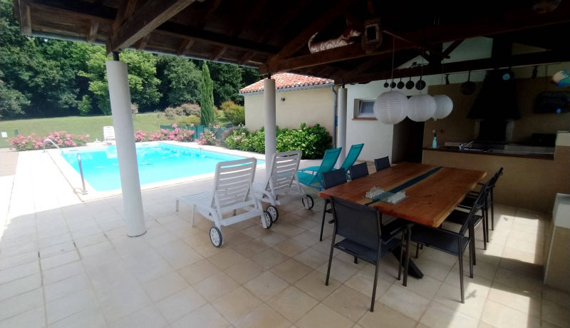 swimming pool bakenia dordogne